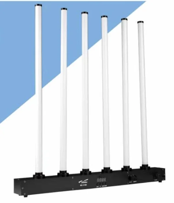 NE-119B Laser Lights Six Long Tube Beam for Stage Lighting and Entertainment Venues DMX512 Control Mode
