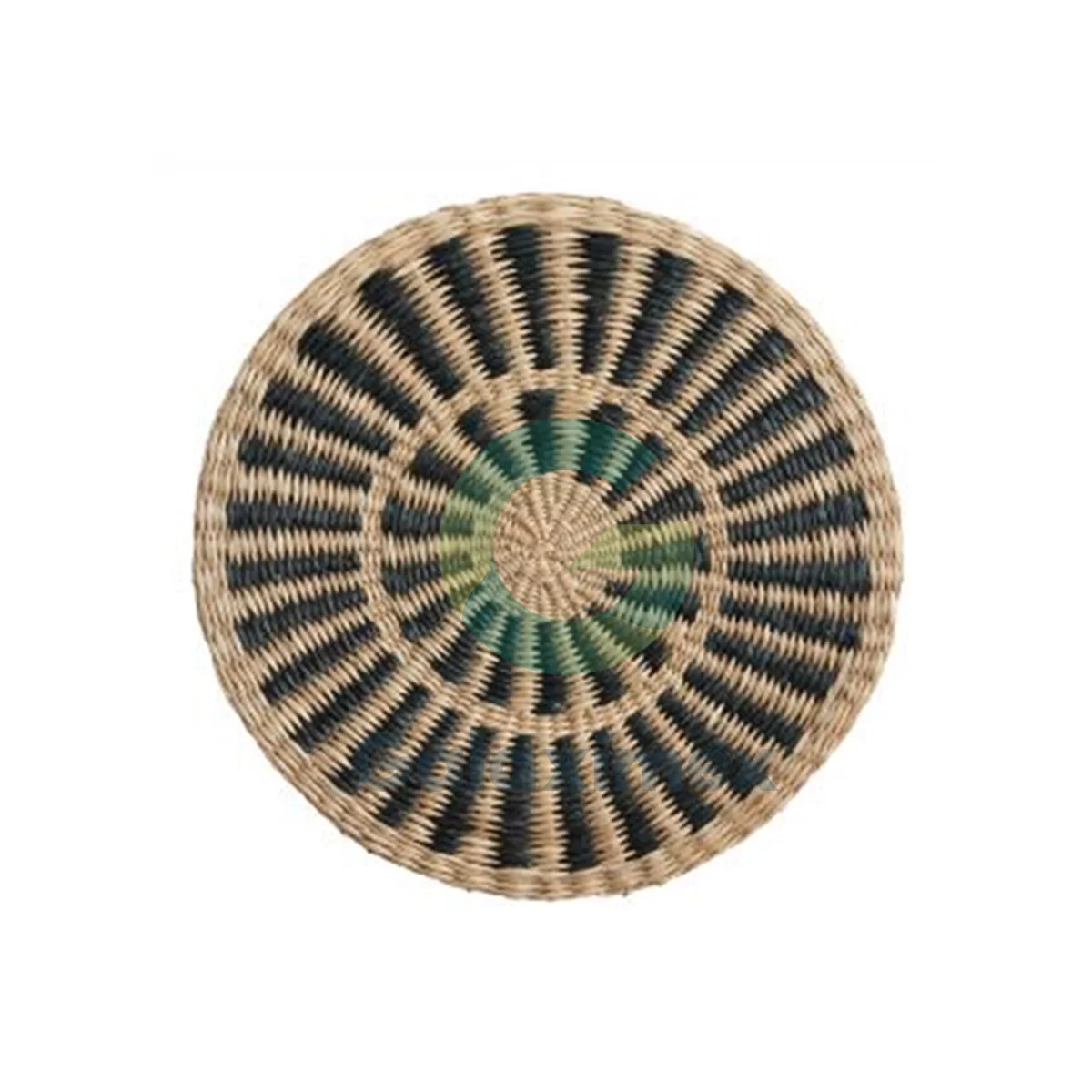 Factory  Cheap Seagrass placemats round bulk from wholesale factory round wove placemats bulk from handicraft manufacturer