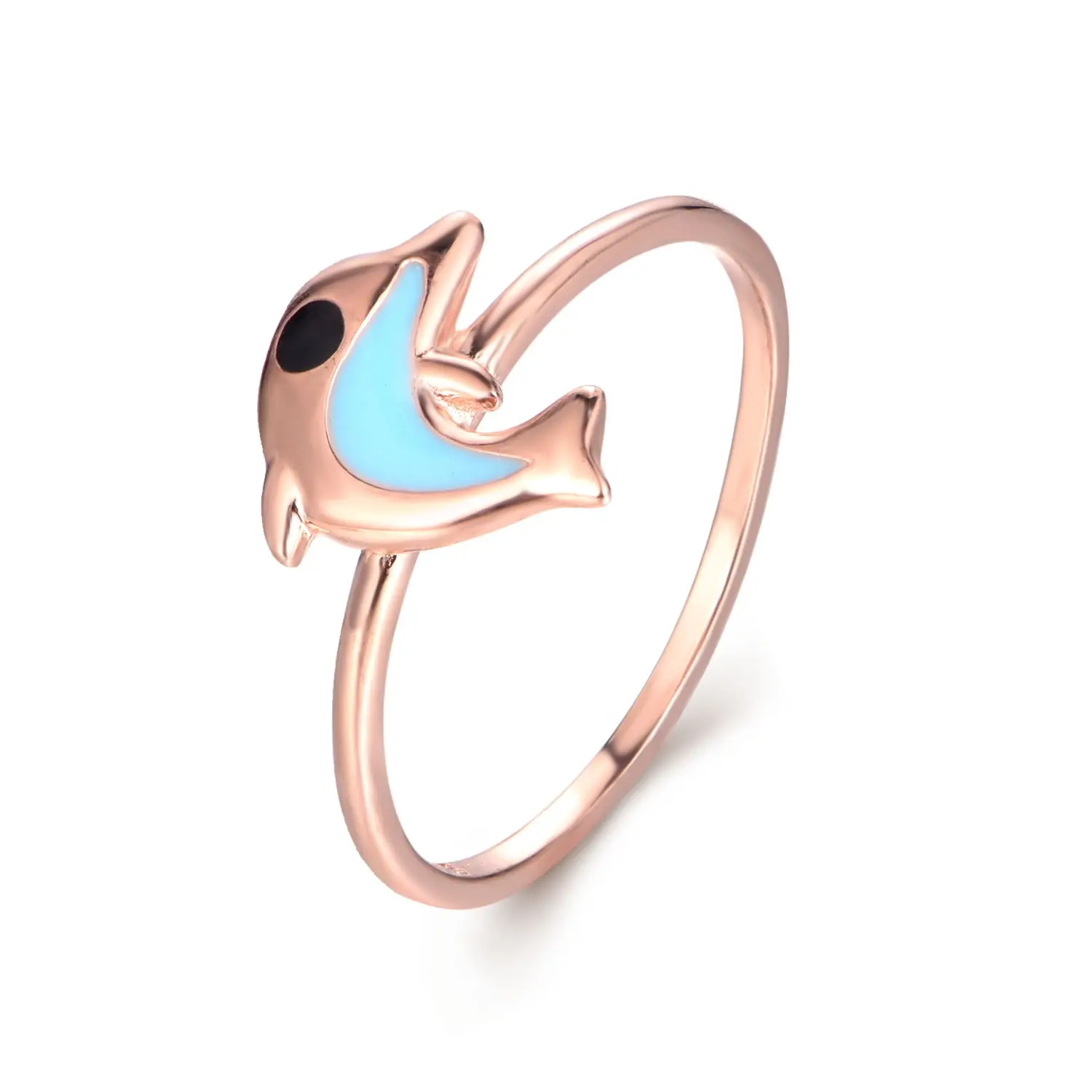 Gold Plated Dolphin Kids Jewelry Set Girls Children 925 Sterling Silver Wholesale Kids Jewelry for Kids