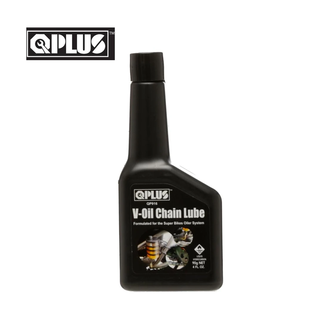 Leading Car Care Item Manufactured Supplier QPLUS QP916 V OIL MOTORCYCLE BIKE CHAIN LUBRICANT (90gm) Contains Metal Conditioner