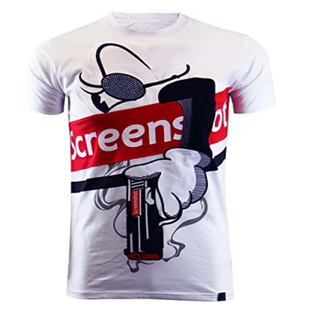 Новейший дизайн Мужская футболка с коротким рукавом мужские футболки принтом