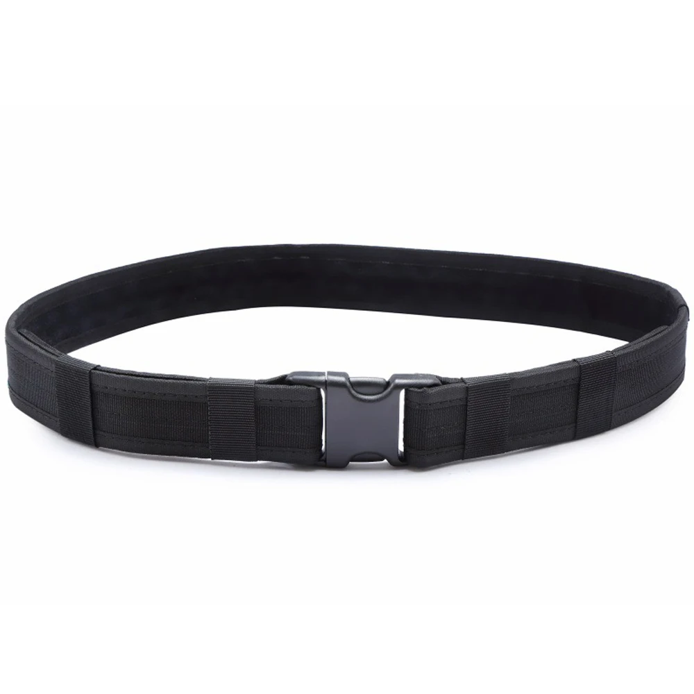 OEM 1.5 Inch Nylon Tactical Belt Duty Waist Support Outdoor Sport Shooting Hunting Accessories Combat Belt