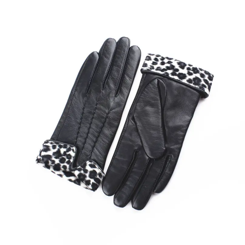 2024 New Best Quality Top Grain Cowhide Leather Driving Gloves Guantes de Seguridad Leather Working Safety Gloves