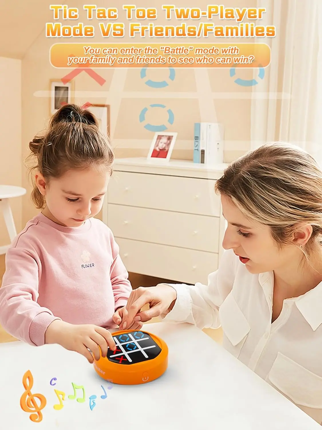 4 в 1 Мини-игра Tac Toe Bolt Электронная портативная игровая консоль Whack-a-Mole Family Fun Travel настольные игры