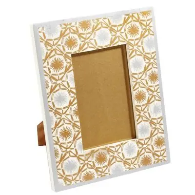 Handmade Best Quality Deco Bone Inlay Photo Frame Fancy Casement Picture Frame Resin Metal Iron Crystal Decorative Decoration