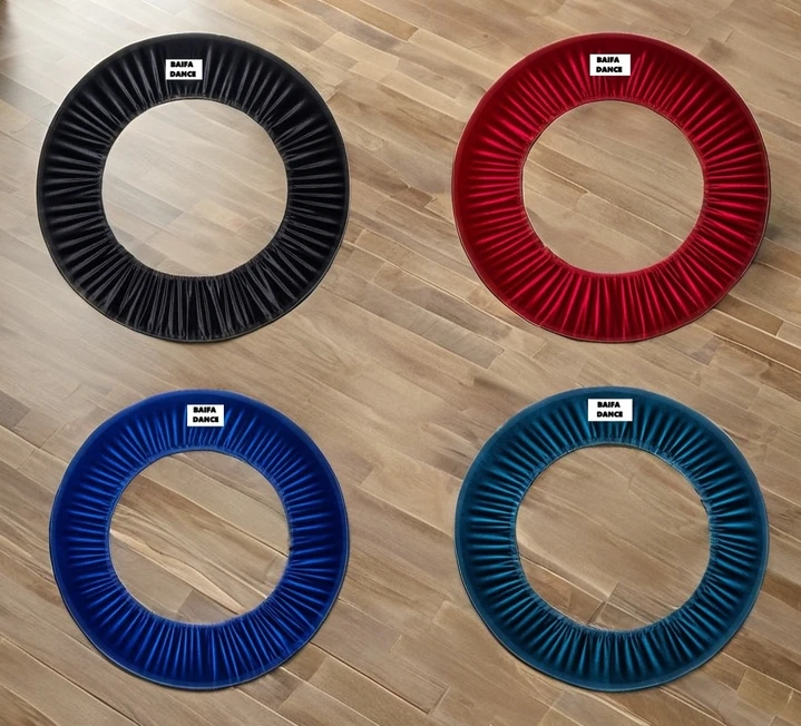 Hot Sale Round Hoop Ring Cover Carrying Case for kids and adult Velvet hula loop hoop fitness fun Rhythmic Gymnastics Practice