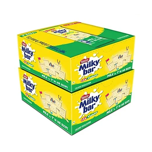 Заводская поставка оптовая цена высокое качество Milkybar восхитительно молочная вечеринка 6x60 г доступна для продажи
