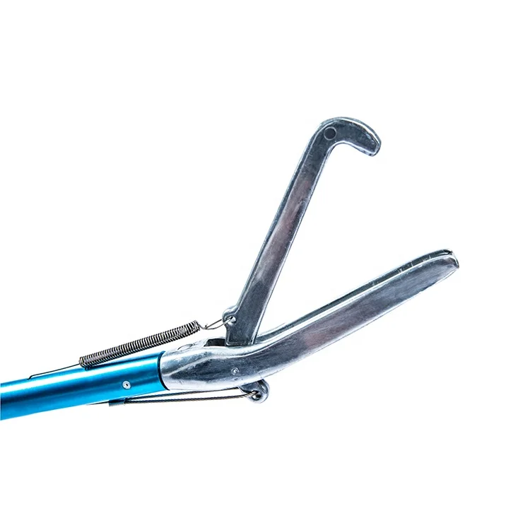 Collapsible Grabber Snake Tong Grabber Stick Aluminum Alloy Pick Up Tool