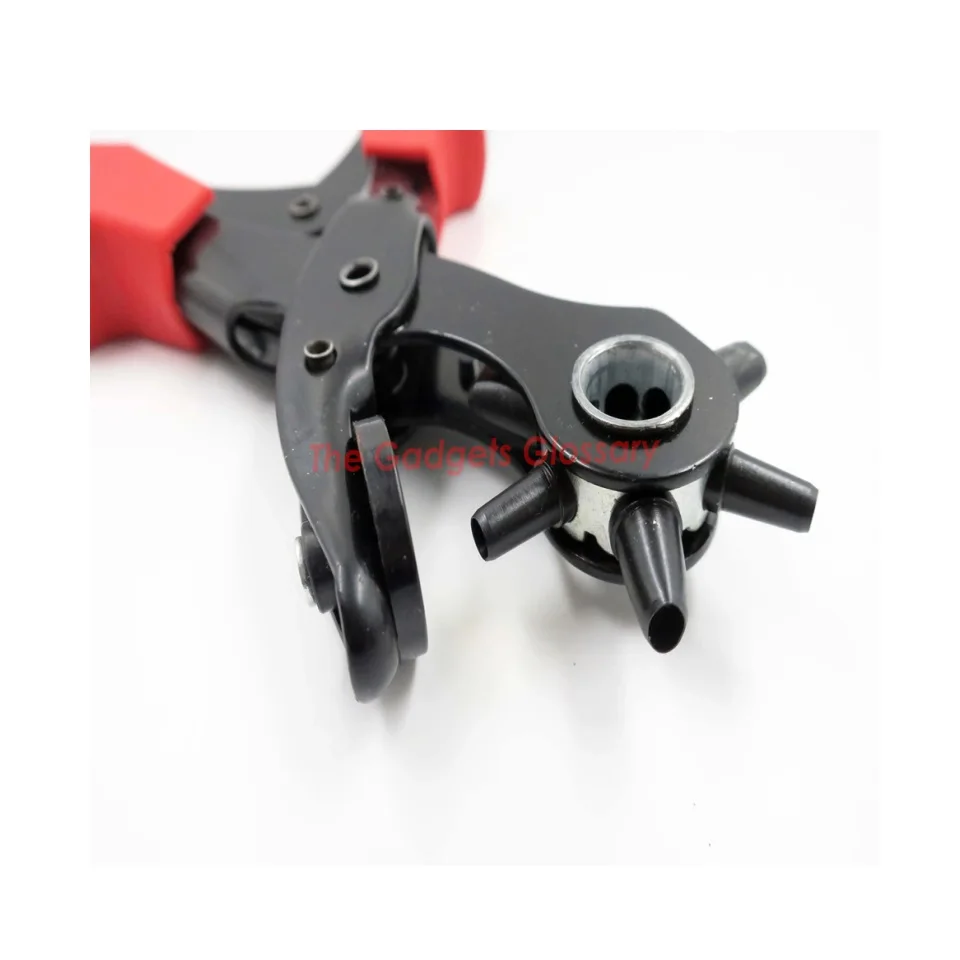Price Reasonable Pliers Tools Soft Grip Plastic Handle Material Tools For DIY Application Low MOQ Leather Hole Puncher