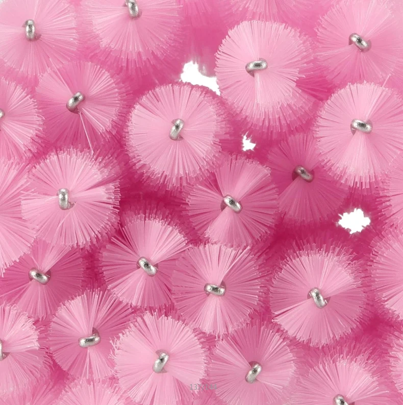 50pcs/pack Wholesale Disposable Glitter handle Eyelash Extensions Mascara Wands Spoolie Brush Eyebrow Makeup Applicator Brush