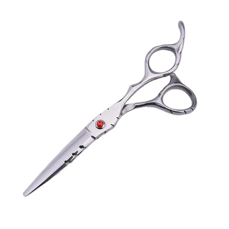 Hair Cutting Scissors Set, Professional Haircut Shears with Thinning Scissors Black Hairdressing Kit for Barber, Salon And Home