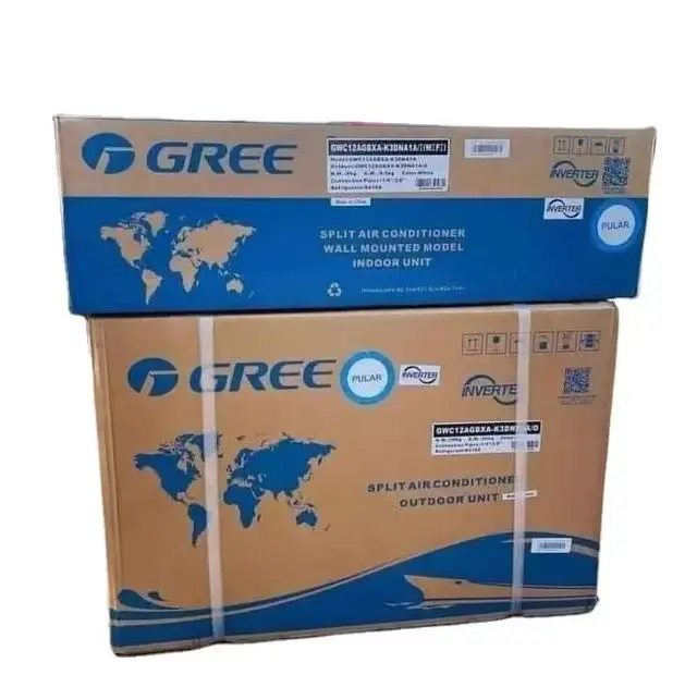Китай производитель Настенный Сплит кондиционер воздуха Samsung Midea GREE 12000btu 1.5hp 1ton инвертор охлаждения отопления R32