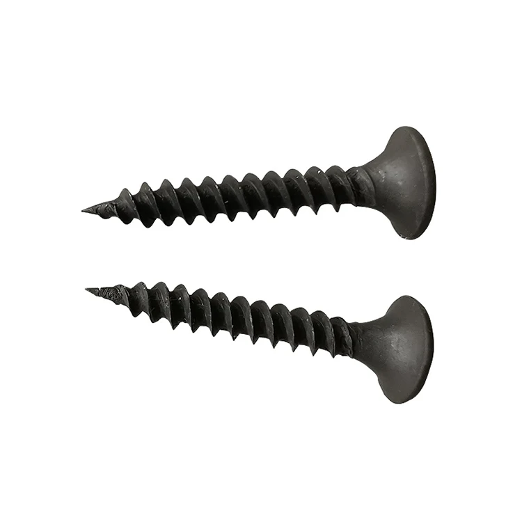 Лучшая цена Hebei винты оборудование Гипсокартон Винт с острым черным фосфат