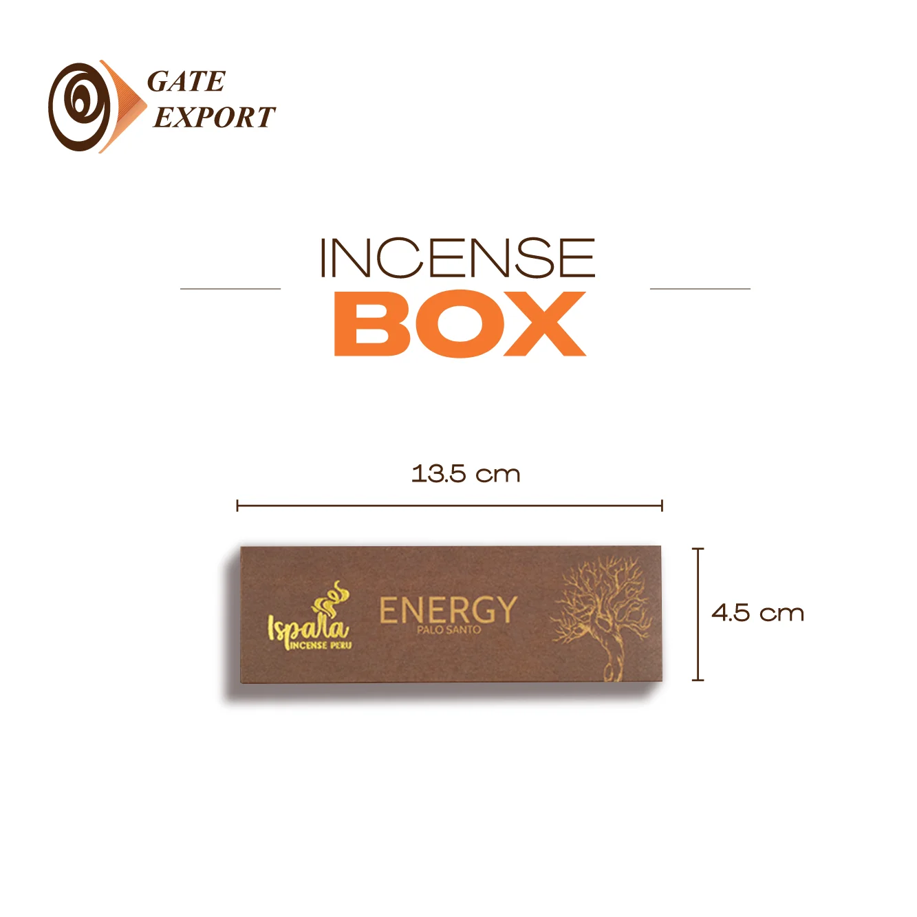 New Ispalla Energy Incense Tablets Palo Santo Scent Natural Incense Peru