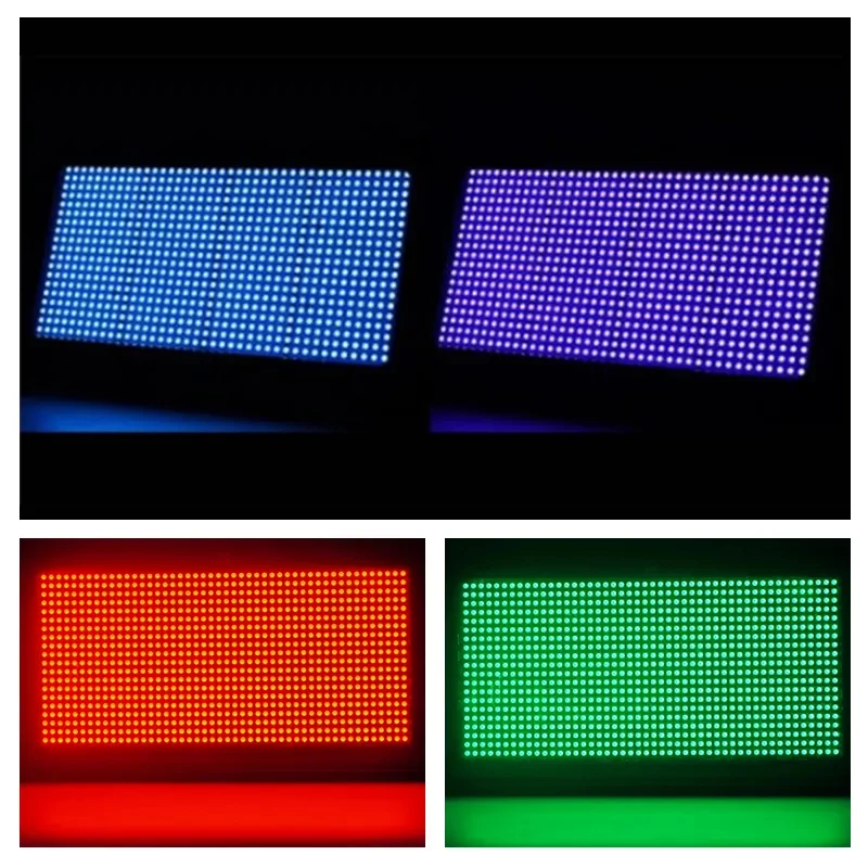 Professional Dmx512 Control  Led Strobe Light With 864pcs Rgb Led +96pcs White For Led DJ Disco Club Event Party