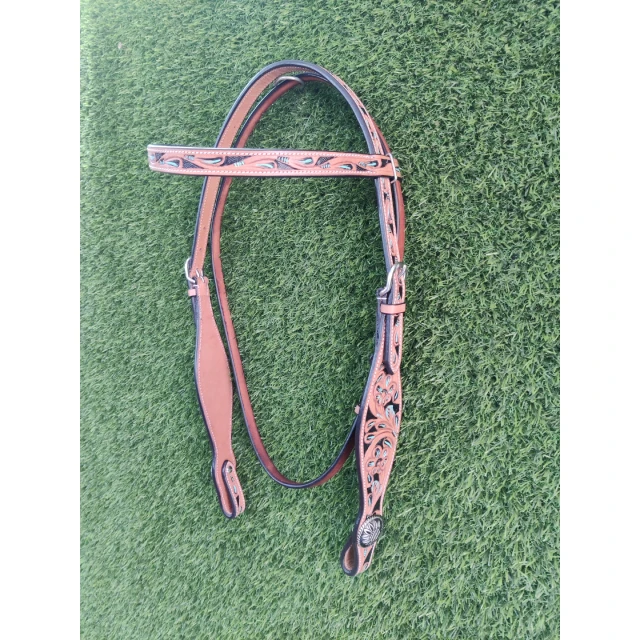 Best Quality Western Leather Headstall horse accessories Set For Horse Uses By Exporters