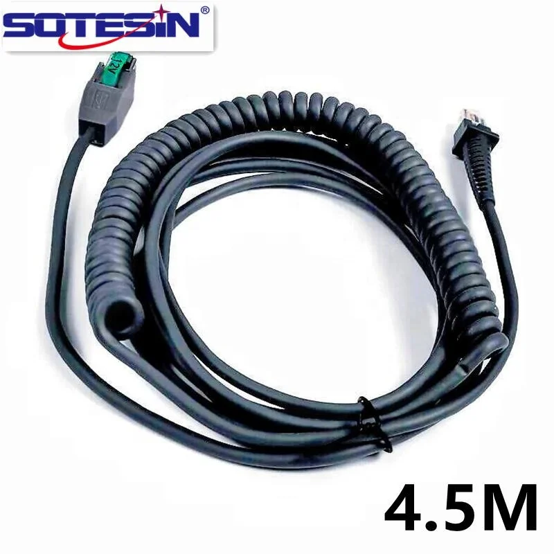 SOTESIN Power USB 12V customize Barcode reader POS Cable For Datalogic GD4130 QW2120 QM2130 QW2100