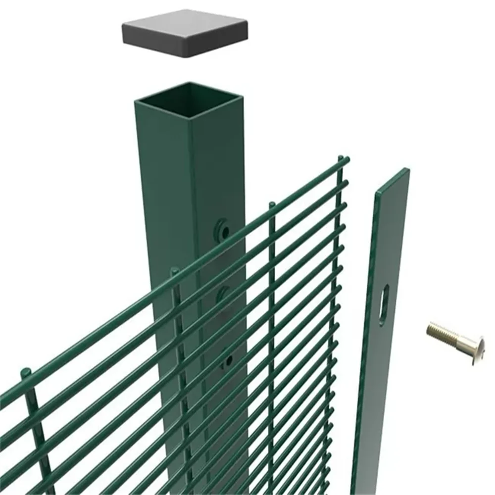 4 feet high quality high strength fence made in China factory strong and durable 358 fence