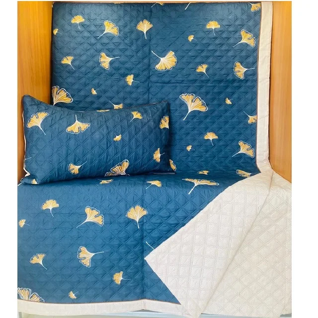 Commercial Super King Size Printed Luxury White Egyptian 100% Organic Cotton GOTS Certificate Double Bedding Set Duvet Cushion