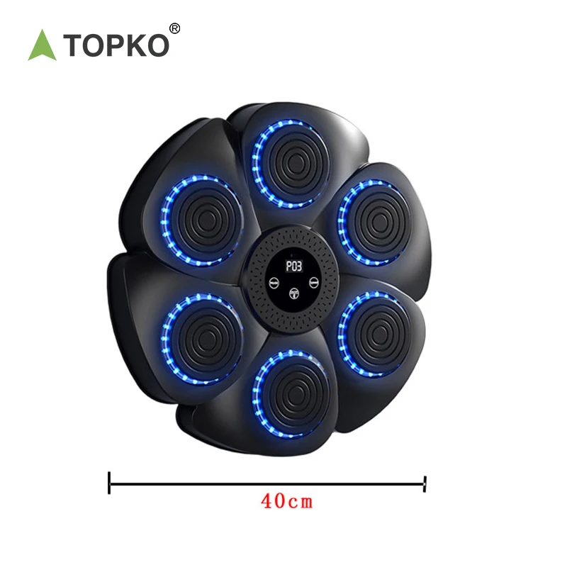 Высококачественная интеллектуальная боксерская машина TOPKO из ПВХ для домашнего крытого тренажерного зала настенная