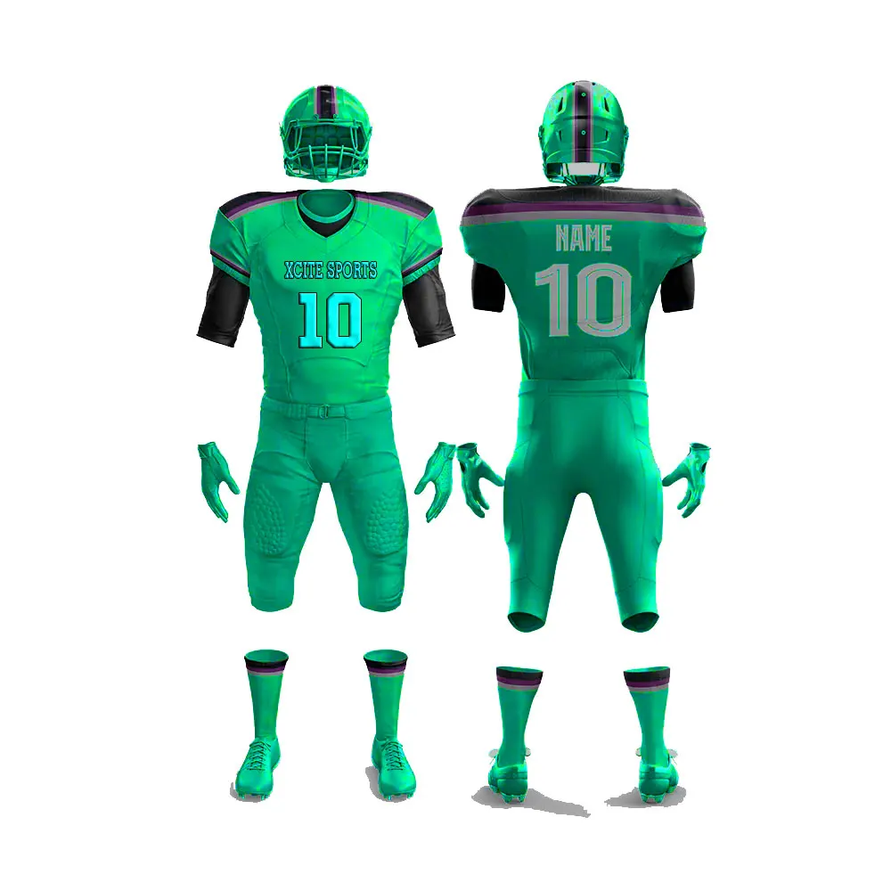 wholesale youth American football jersey custom team football wear Cheap American Football uniform