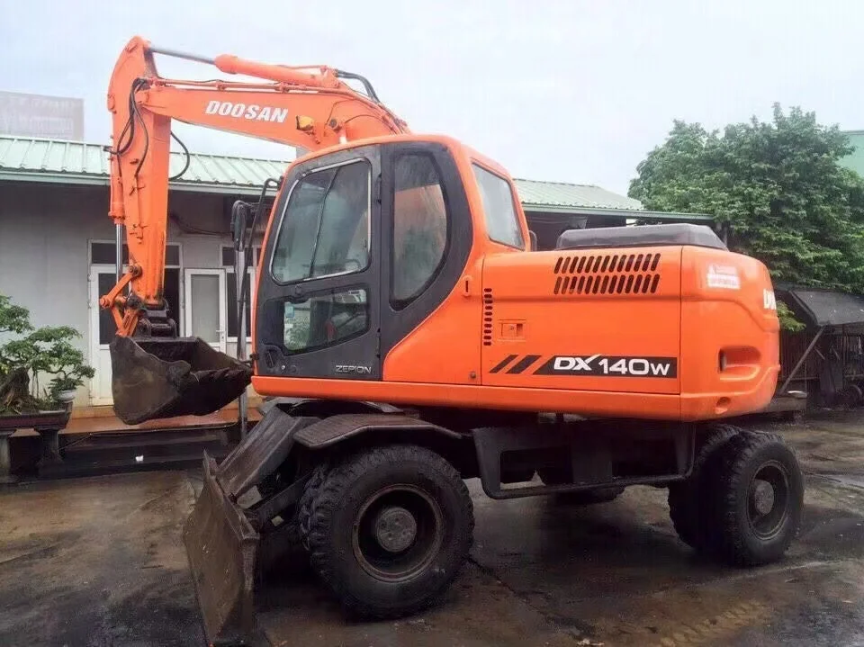 Original 2020 used Doosan DX140W-5 excavator brand new Doosan DX140 excavator for sale