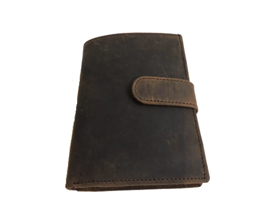 Customised Genuine Leather Slim Wallet with Card Holder & Money Credit Debit Case Zipper Coin Purse For Men & Women