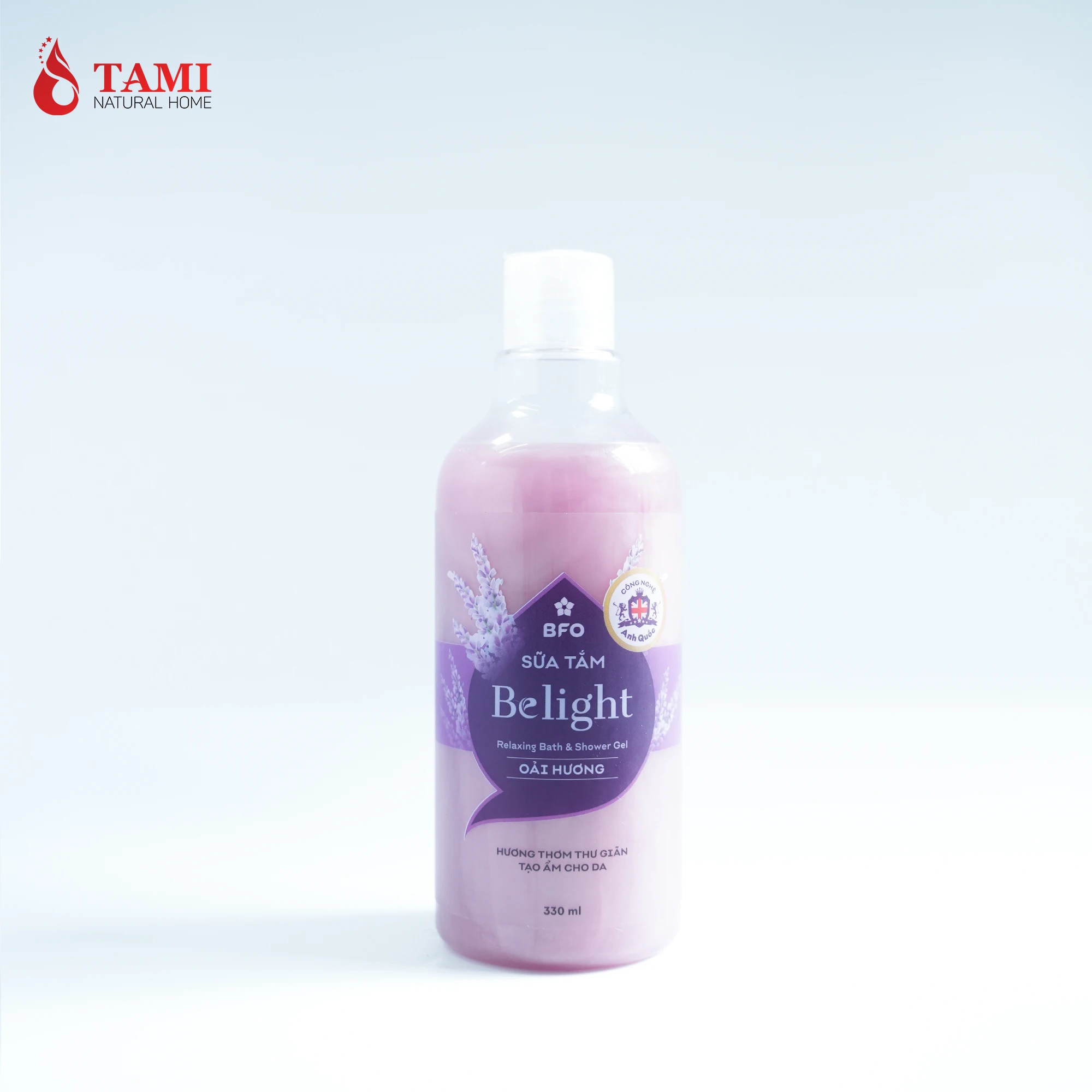 Стойкий аромат 750 г/400 г гель для душа Belight - Lavender подходит чувствительной кожи