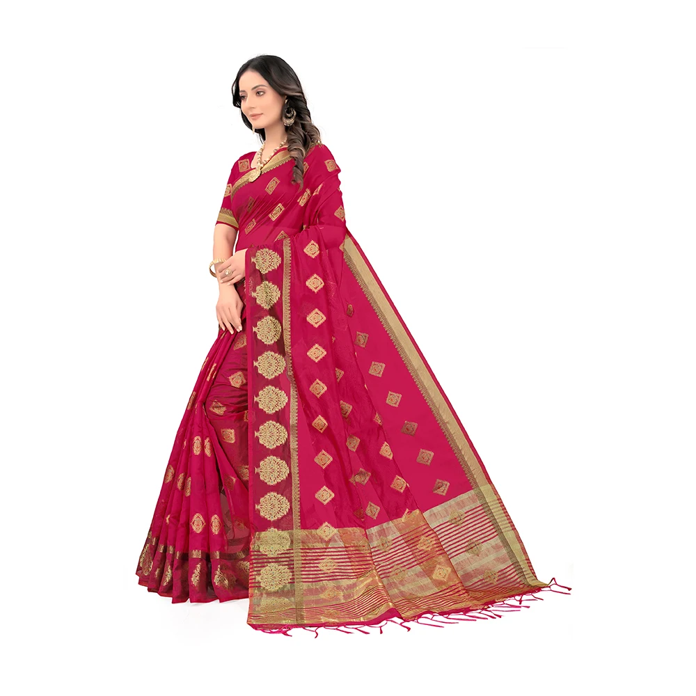 New Collection Organza Fabric Saree of Best Quality For Sale