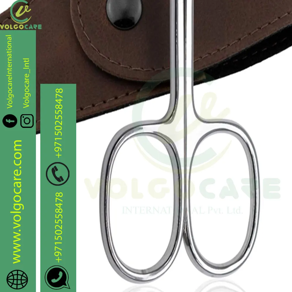 CLASSIC nail scissors and cuticle scissors for finger and toenails Made With Stainless Steel In Unique Style