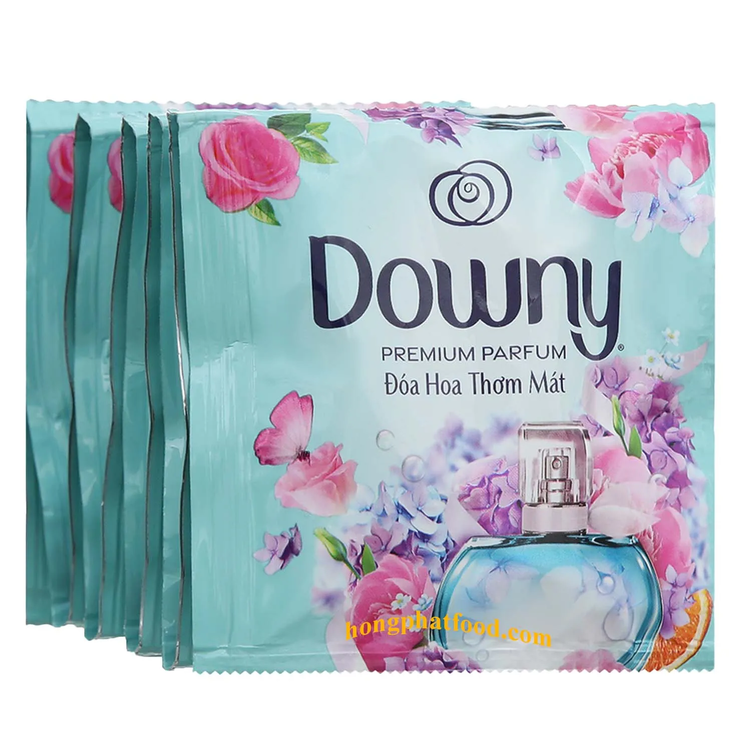 Convenient Dow-ny Fresh Flower fabric conditioner softener small bag 18ml - long lasting laundry fabric softener for clothes