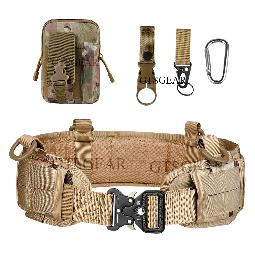Multi functional BL12 quick disassembly tactical belt waist seal outdoor training belt nylon waist seal suit