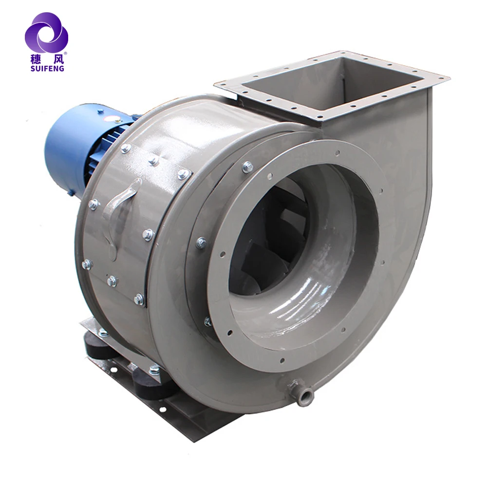 New Product 2020 Energy Saving Burners Incineration Plants Food Industry Centrifugal Industrial Fans Blower with IMPELLER, Motor