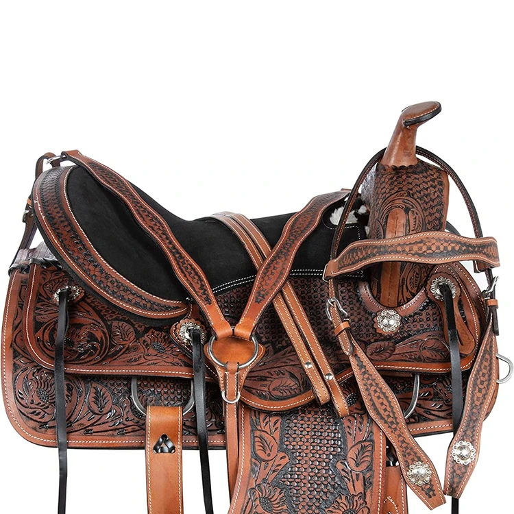 Jumping Close Contact Original Leather Horse Saddle Best Selling Leather Saddle