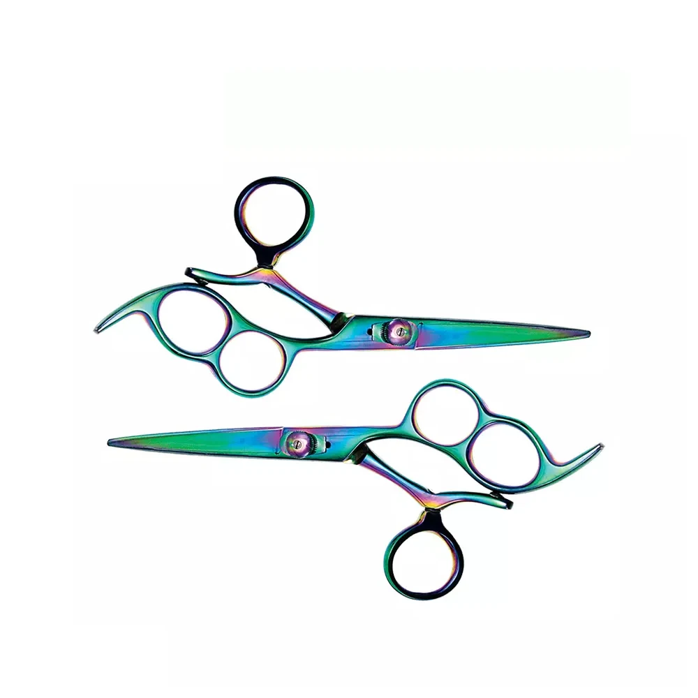 Custom made stainless steel barber scissors wholesale hair dressing scissors