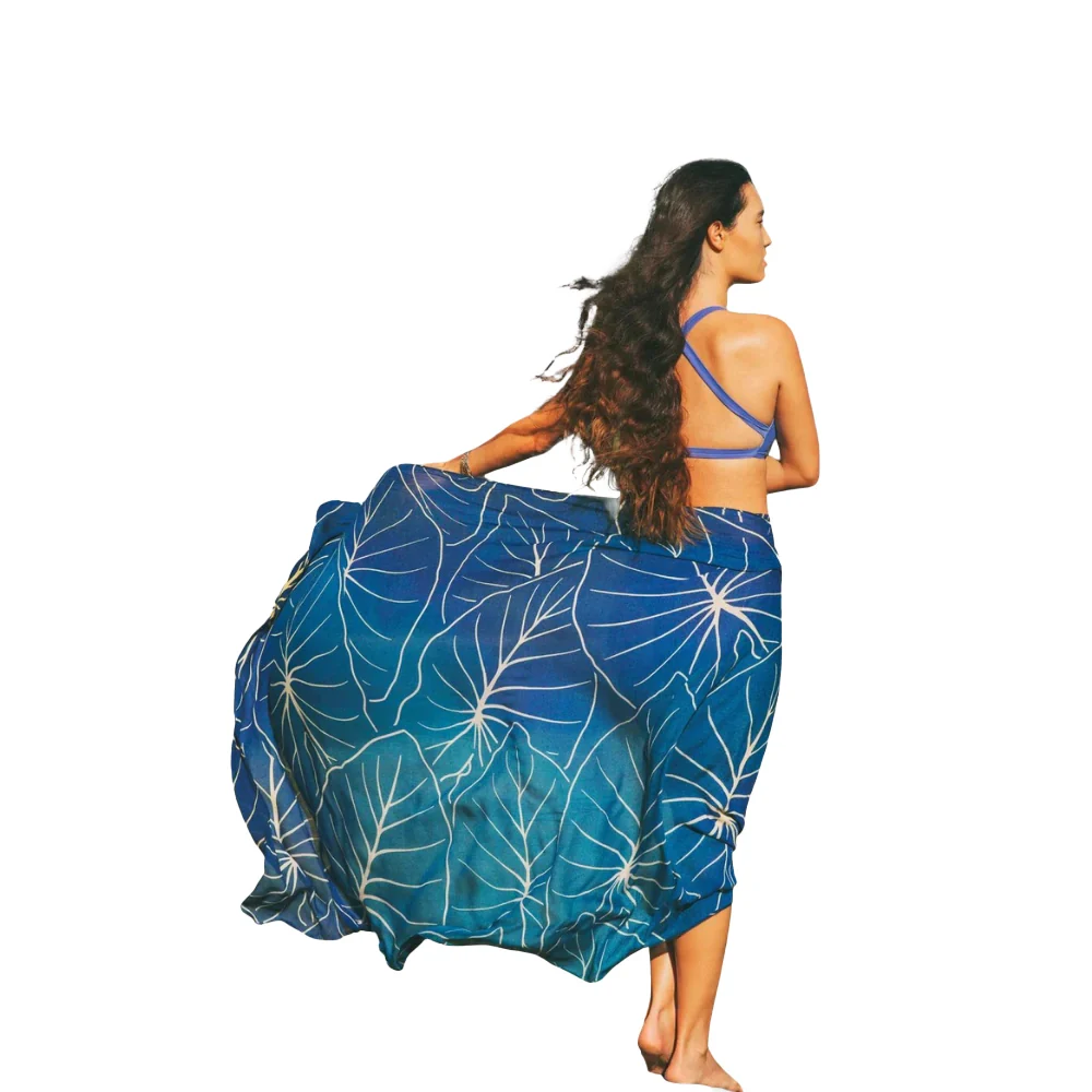 Custom Sarong Pareos One-piece Pareo Dress Multi-wear Women pareo soft quality beach Print Women Sarong