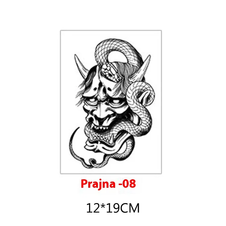 Naturalness Semi-Permanent Tattoo Stencil Long Lasting Realistic Herbal Juice Tattoo Temporary Stencil Sticker for Body Art