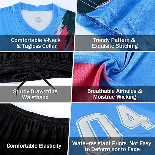 Ek 2024 Soccer With Custom Football Uniform Factory Manufactured Wholesale prices Soccer Wear Football Uniforms Jersey Shorts