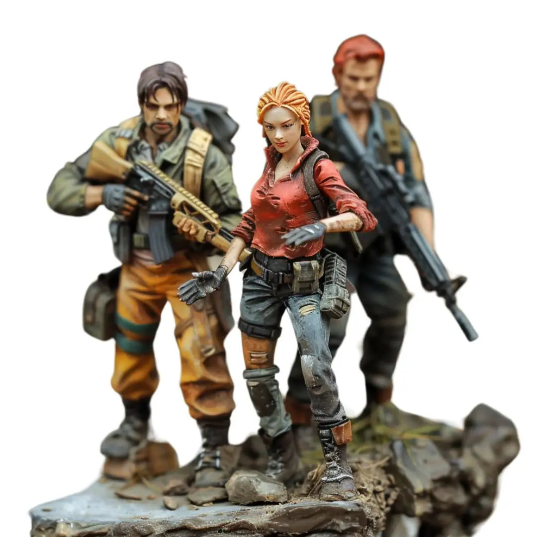 Custom 3D Custom Anime Action Figures