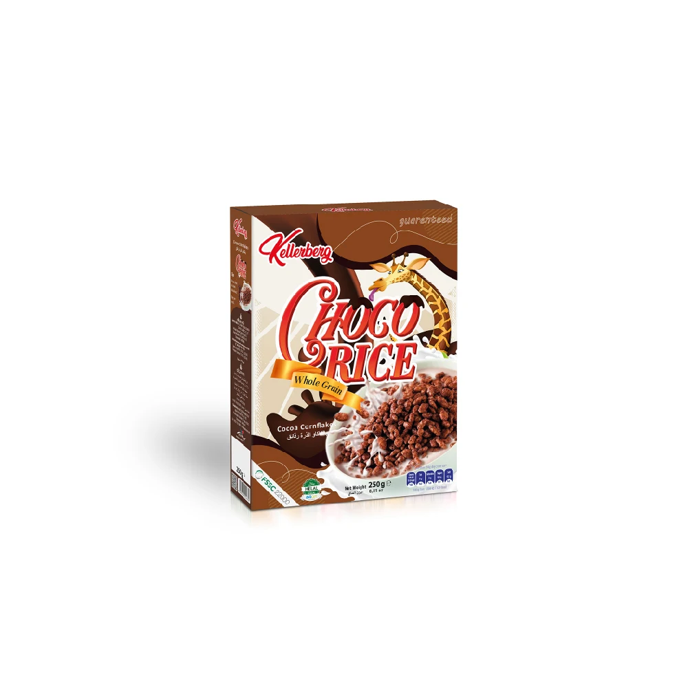 Choco Rice Hot Sale Tasty Rice Cereals Breakfast Cereal Cartoon Box from Turkey Best Price