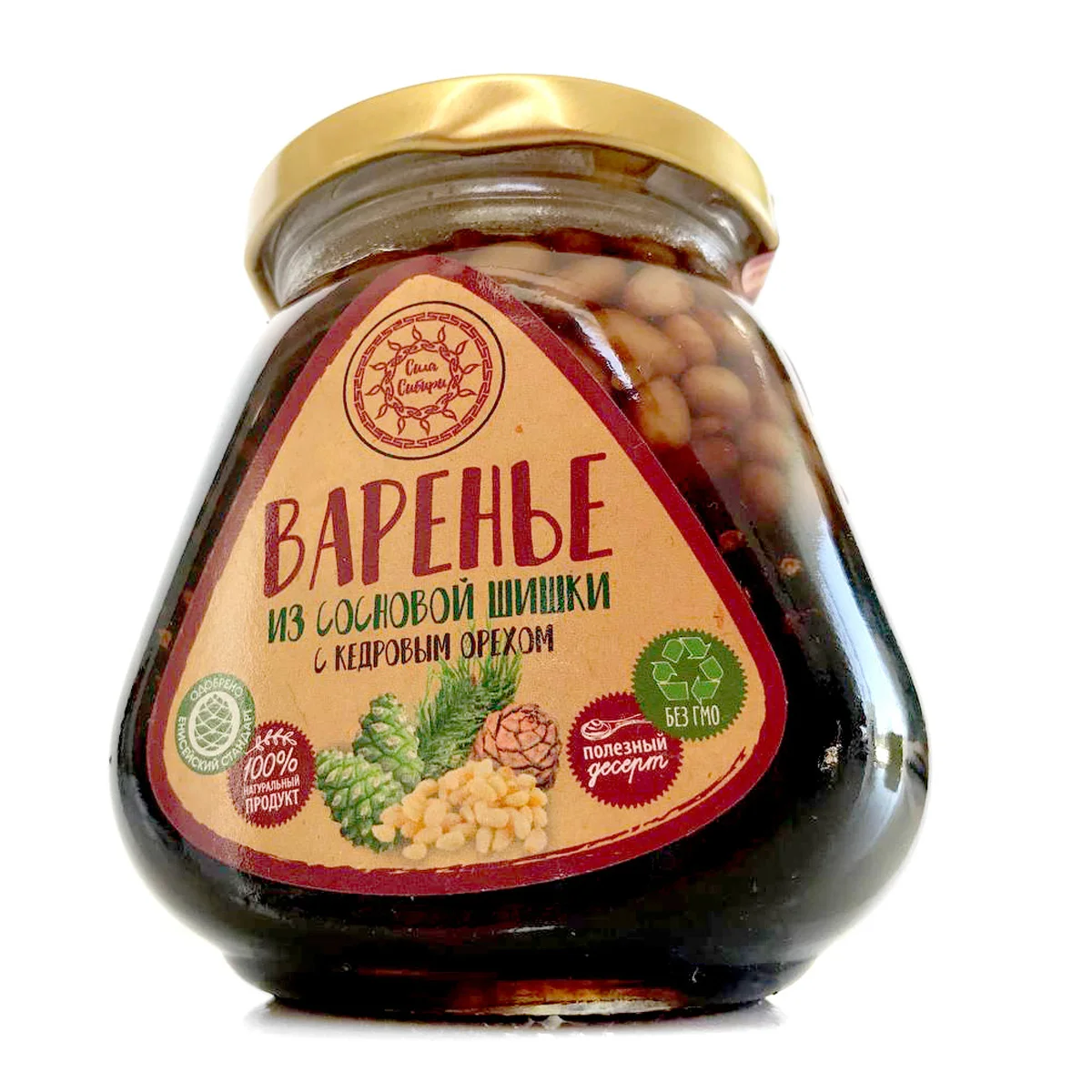 Pine cone jam with the addition of pine nuts