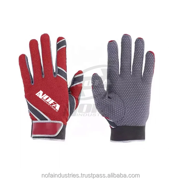 Hot Selling Factory Comfortable Hand Protection Softball Batting Gloves Good Quality Professional Custom Baseball Batting Gloves