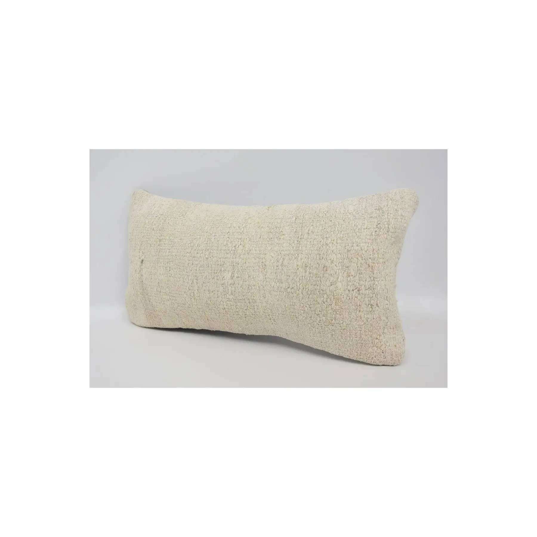 Cushion, Home Decor Pillow, Waist Pillow, 20 X 40 Cm Beige Cushion Cover, Cushion