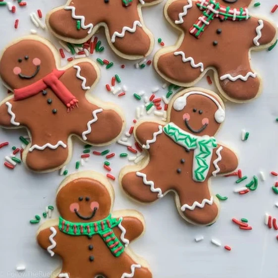 Hot Sale Gingerbread Boy Christmas Cookie Decor DIY Home Baking Biscuits