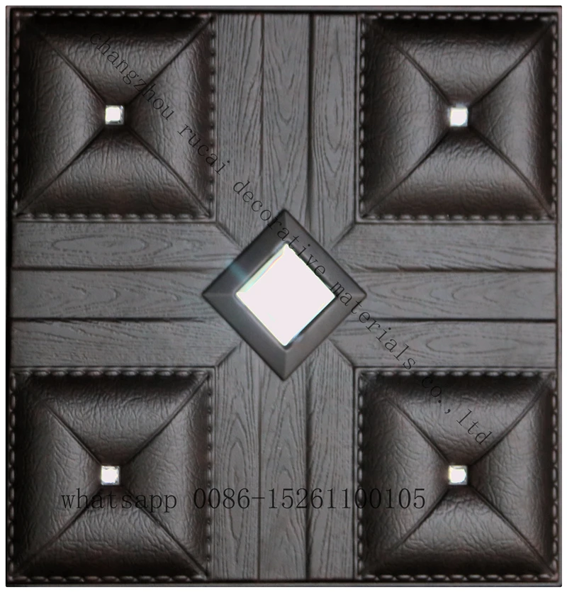 christmas paper leather wall panel