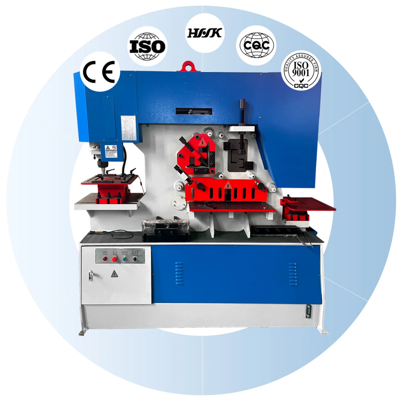 Factory instock iron worker machine 50 ton Q35Y- 40 series hydraulic steel punching  and shearing machine