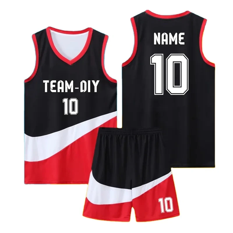 Custom Sublimation referee uniforms team women man usa basketball practice jerseys sets for kids sublimation whole sale rate