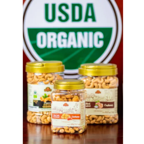Viet Nam Free Sample Available Cashew Sea Salt Plastic Jar Delicious Cashew Nut Best Nuts For Sale 2022