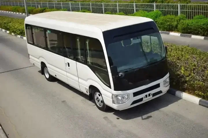 Best Selling City Bus Coaster High Roof Diesel 22 Seater Passenger LHD Brand New Made in Japan