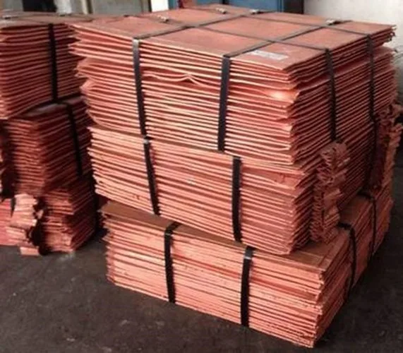 LOW PRICE Copper Cathode Grade 99.999% suppliers, manufacturers, exporters, traders of Copper Cathode for buying in India
